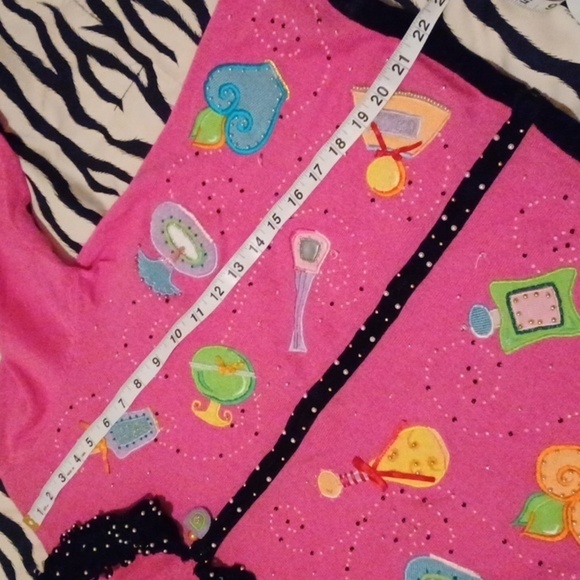 🌹Pink cardigan with a zipper - Picture 11 of 13